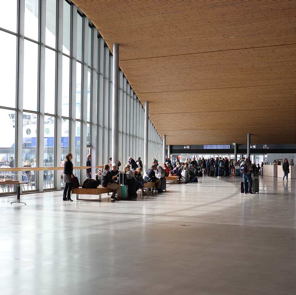 Ecker&ouml; Line l&auml;ht&ouml;selvitys check in