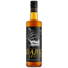 No.1 Caribbean Spiced Dark Rum, 3 x 100 cl